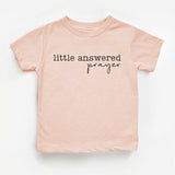 Little Answered Prayer Baby Onesie, Blessed Baby Bodysuit, Newborn Tee, Baby Shower
