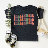 Threenager T-Shirt, Birthday Girl Tee, 3rd Birthday Shirt, Three Years Old Shirt