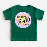 Birthday Girl T-Shirt, Birthday Party Shirt, Youth Birthday Tee, Teenager Birthday Party