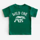 Wild One Onesie, 1'st Birthday Bodysuit, Baby Birthday Party Shirt, Baby Bear Shirt