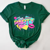 90's Bachelorette Party T-Shirt, Wife Of The Party Shirt, Wedding Party Shirt