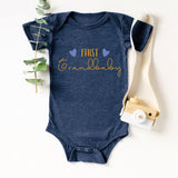 First Grandbaby Bodysuit, Newborn Onesie, 1st grandbaby T shirt, Grandbaby Reveal Tees