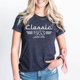 70th Birthday T-Shirt, Classic 1953 Car Lover Shirt, Born in 1953 Tee, Seventy Years Old - Nesta Tees