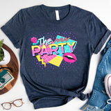 90's Bachelorette Party T-Shirt, Wife Of The Party Shirt, Wedding Party Shirt