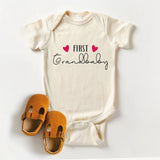First Grandbaby Bodysuit, Newborn Onesie, 1st grandbaby T shirt, Grandbaby Reveal Tees