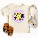 Birthday Girl T-Shirt, Birthday Party Shirt, Youth Birthday Tee, Teenager Birthday Party