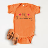 First Grandbaby Bodysuit, Newborn Onesie, 1st grandbaby T shirt, Grandbaby Reveal Tees