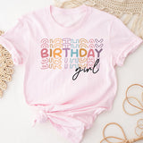 Birthday Girl T-Shirt, Birthday Princess Shirt, Youth Birthday Girl Tees, Party Girl Shirt