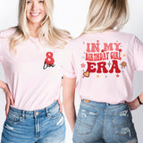 Birthday Girl T-Shirt, In My Birthday Era Tee, Birthday Party Shirt, Personalized Birthday Shirt