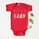 Baby Shirt, Baby Flowers Onesie, Baby Girl Bodysuit, My first birthday T Shirt, 1st Birthday onesie
