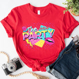 90's Bachelorette Party T-Shirt, Wife Of The Party Shirt, Wedding Party Shirt