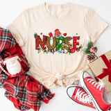 Nurse Christmas Shirt, Nursing School Xmas T-Shirt, Nurse Holiday Shirt