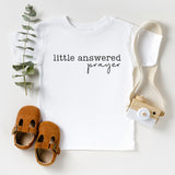 Little Answered Prayer Baby Onesie, Blessed Baby Bodysuit, Newborn Tee, Baby Shower