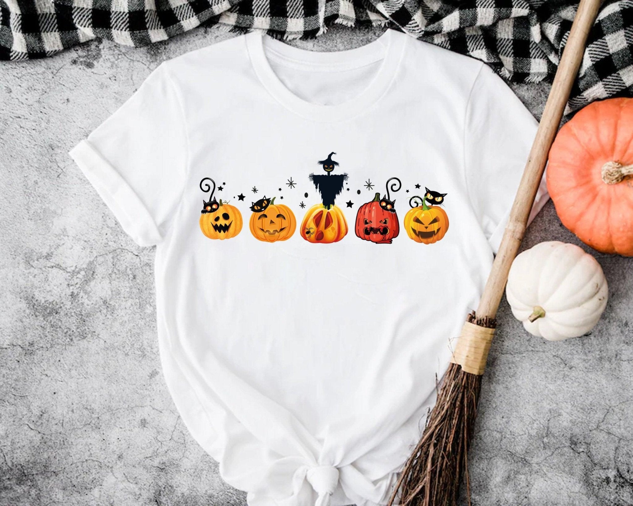 Halloween Pumpkin Shirt, Shirt, Thanksgiving Shirt, Pumpkin Patch Shirt, Fall shirt, Fall Shirt for Women, Autumn Shirt, Pumpkin Farm Shirt - Nesta Tees