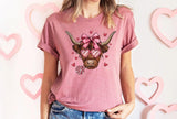 Happy Valentine's Day Cow Heart Sweatshirt - Nesta Tees