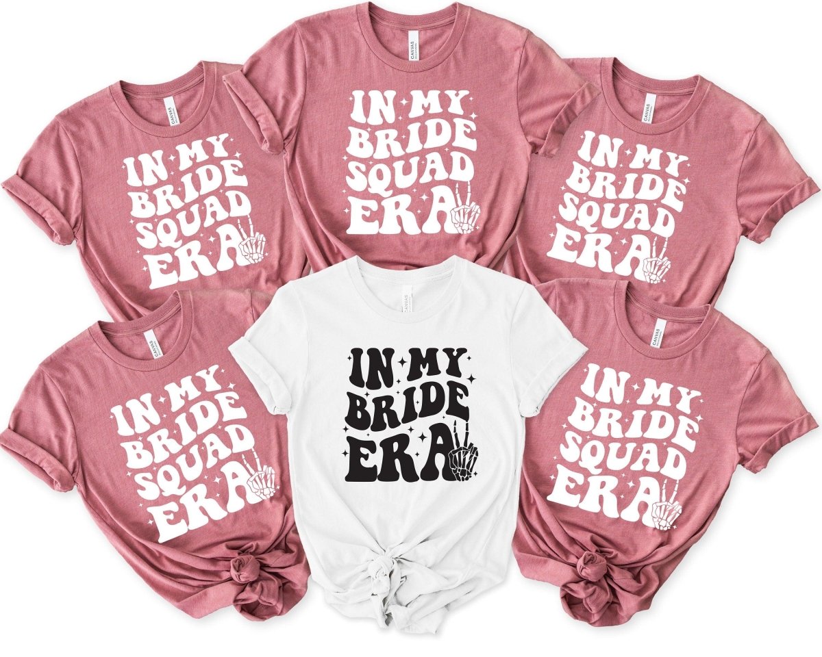 In My Bride Squad Era Shirt, Bachelorette Party Tee - Nesta Tees