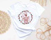 Skeleton Bachelorette Shirt, Skull Love Shirt, Valentine's Day Tee - Nesta Tees