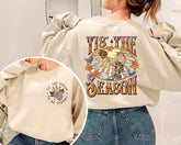 Tis The Season Skeleton Shirt, Halloween Sweatshirt, Spooky Season Sweatshirt, Spooky Vibes Shirt, Fall Season Sweatshirt, Stay Spooky Shirt - Nesta Tees