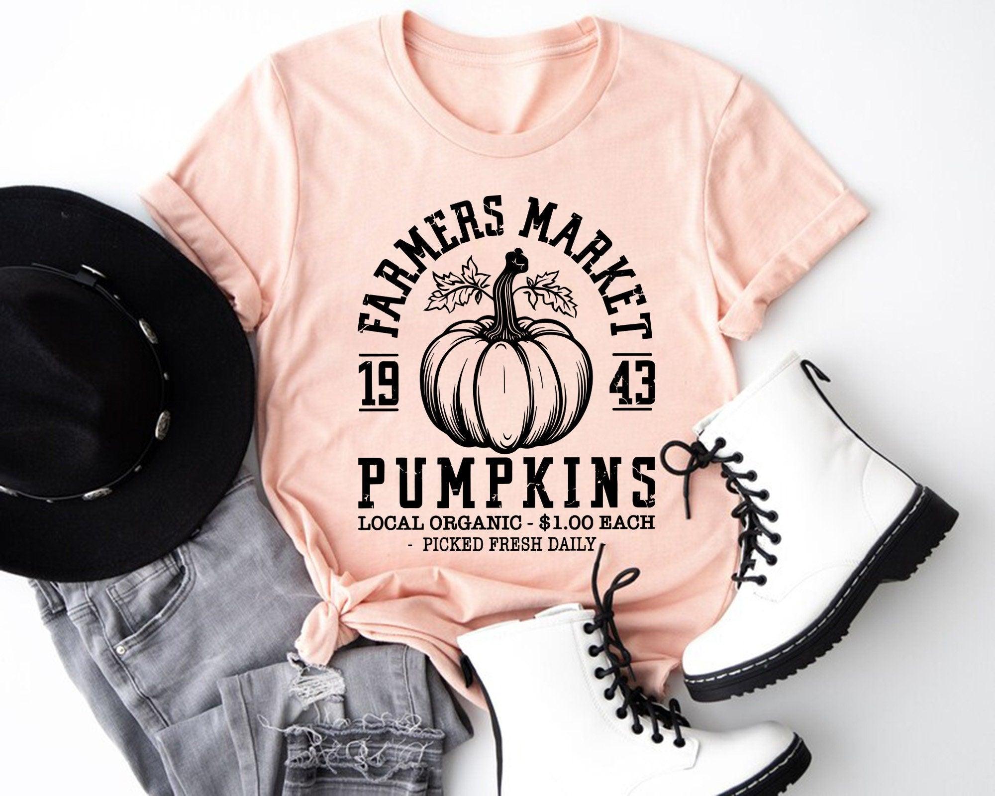 Farmers Market Pumpkins Sweatshirt, Thanksgiving Pumpkin Hoodie, Farmer Thanksgiving Shirt, Fall Shirts for Farmers, Thankful Shirt - Nesta Tees