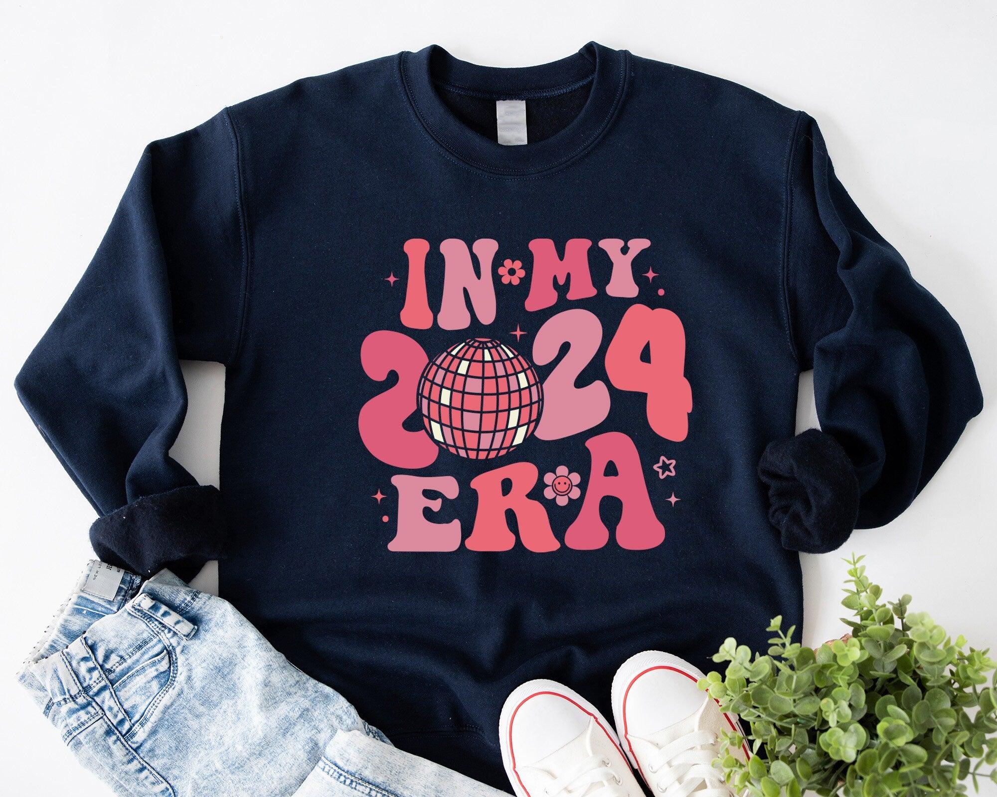 In My 2024 Era Shirt, New Years Sweatshirt 2024, Mirror Disco Ball Sweater, Hello 2024 Shirt, Happy New Year Shirt, New Year Crew Shirt - Nesta Tees