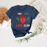 The Anti Love Club Sweatshirt, Singles Valentines T-Shirt, Heartbroken Tee - Nesta Tees