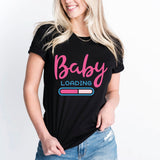 Baby Loading Sweatshirt, Pregnancy T-Shirt, Mommy to Bee Tee, Baby Announcement Shirt