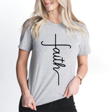 Faith Cross Christian Shirt, Jesus Shirt, Bible Verse T-shirt