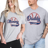 Baseball Family Shirts, Baseball Mom T- Shirt, Baseball Dad Tee, Baseball Daddy Shirt