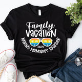 Family Vacation 2024 T-Shirt, Making Memories Together Shirt, Family Cruise Tee