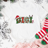 Custom Gigi Claus T-Shirt, Grandma Christmas Sweatshirt, Nana Xmas Tee