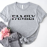 Custom Family Name Shirt, Family With Names, Customized Family Shirt, Family Shirt