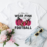 October Football Breast Cancer Awareness Shirt, Pink Ribbon Football Shirt, October Shirt