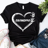 Custom Grandma Shirt, Nana T-Shirt, Granny Tee, Kids Names Nana Shirt, Shirt For Grandma