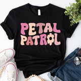 Flower Girl Shirt, Petal Patrol T-Shirt, Bridal Party Tee, Bachelorette Party Shirt