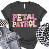 Flower Girl Shirt, Petal Patrol T-Shirt, Bridal Party Tee, Bachelorette Party Shirt