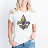 Fleur De Lis Mardi Gras Shirt, Mardi Gras Carnival 2024, Mardi Gras Party Shirt