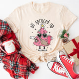 Boujee Christmas Shirt, Christmas Tree Sweatshirt, All Spruced Up Shirt