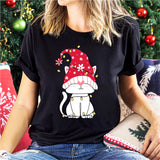 Christmas Cat Shirt, Merry Christmas, Cat Lover Shirt, Christmas Cat T shirt