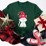 Christmas Cat Shirt, Merry Christmas, Cat Lover Shirt, Christmas Cat T shirt