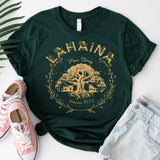 Maui Strong Shirt, Lahaina Strong Banyan Tree Golden Shirt, Support Maui Shirt