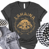 Maui Strong Shirt, Lahaina Strong Banyan Tree Golden Shirt, Support Maui Shirt