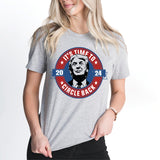 Donald Trump Shirt, It's Time To Circle Back Shirt, Trump Assassination T-Shirt