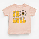 Two Cute Shirt, Second Birthday Tee, 2nd Birthday Shirt, Birthday Girl Shirt, Two Age T Shirt - Nesta Tees