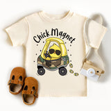 Chick Magnet Kids Shirt, Happy Easter Shirt