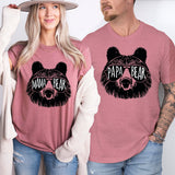 Family Bear T-Shirts, Papa Bear Shirt, Mama Bear Tee, Baby Bear Shirt, Baby Bear Shirt