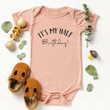 It’s My Half Birthday Onesie, Baby Birthday Onesie, Half Birthday Shirt, Six Month Onesie