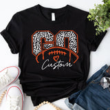 Football T-Shirt, Team Name Shirt, Game Day Shirt, Football Player Tee, Football Mom Shirt