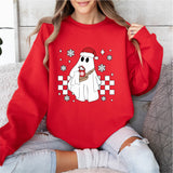 Christmas Ghost Bougie Shirt, Xmas Ghost Shirt, Ghost Holiday Shirt