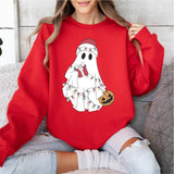 Christmas Ghost Shirt, Cute Christmas Shirt, Ghost Santa Shirt