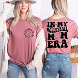 In My Volleyball Mom Era Sweatshirt, Custom Volleyball Shirt, Volleyball Mom Tee